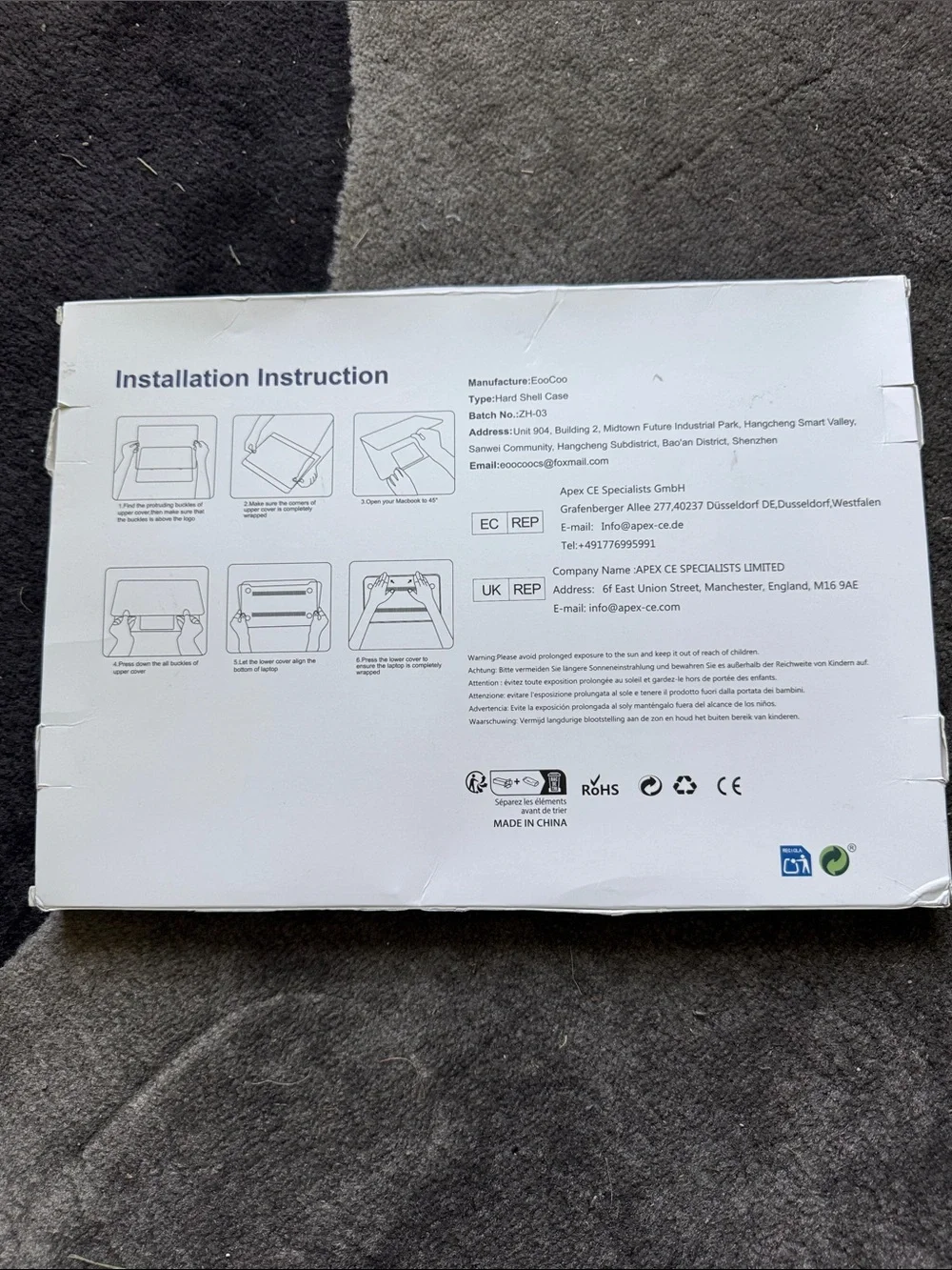 Hard Case for MacBook - Beige